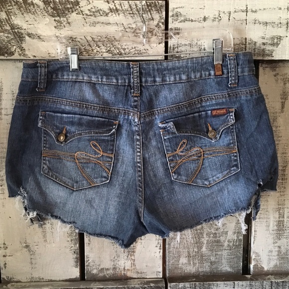 ZD Frayed Jean Shorts sz 18 - Picture 5 of 8